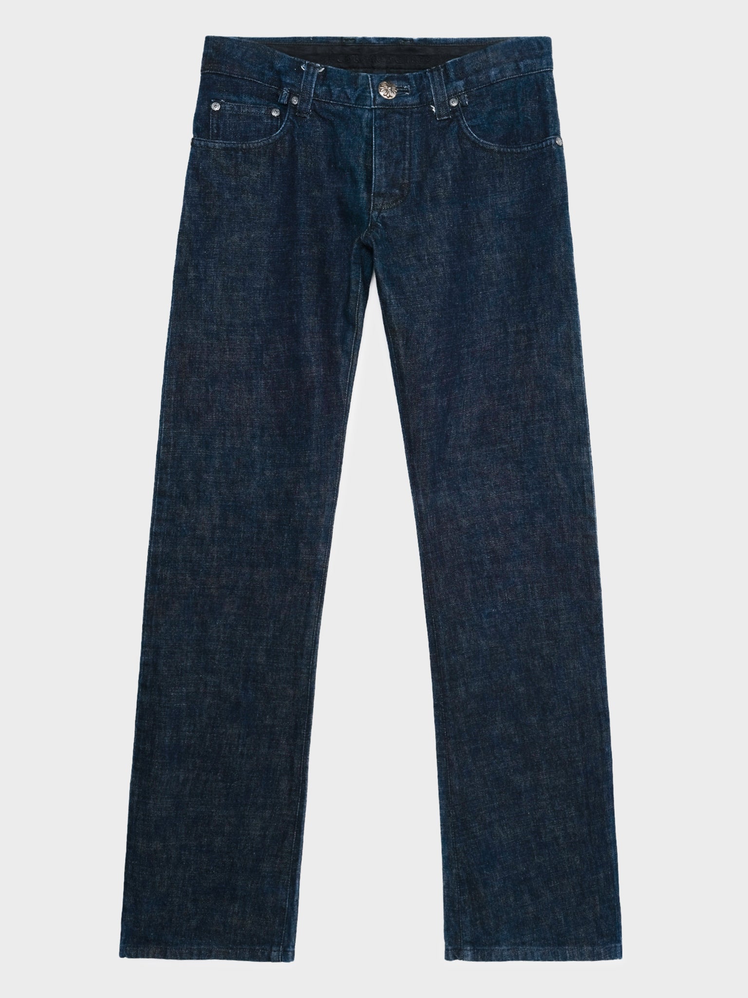 Chrome Hearts: Dark Wash Jeans | Groupie