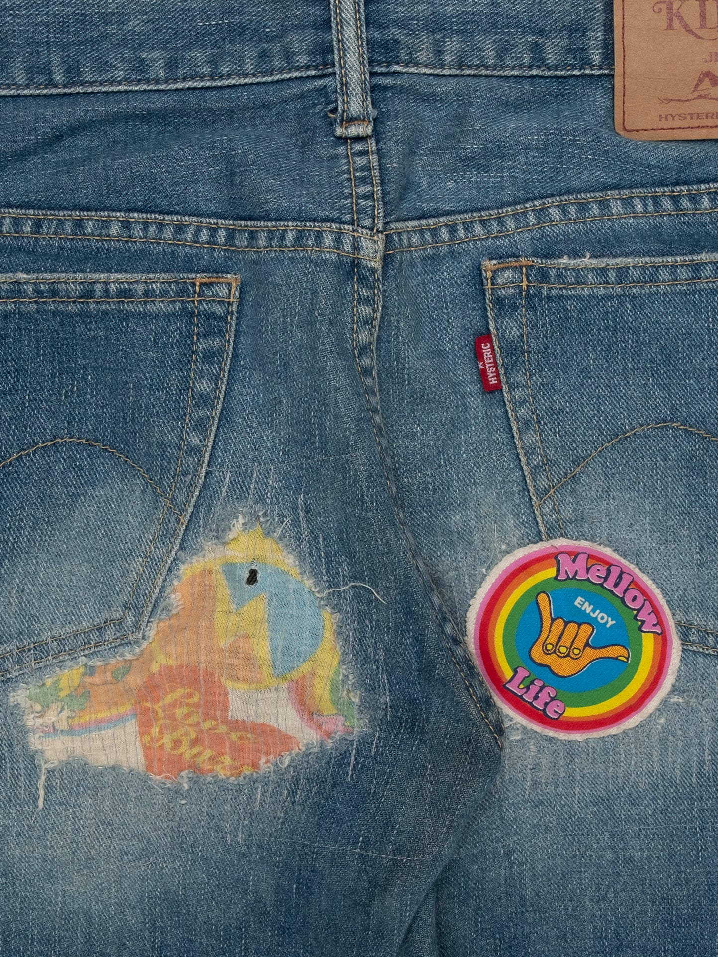 LSD Patched Kinky Jeans