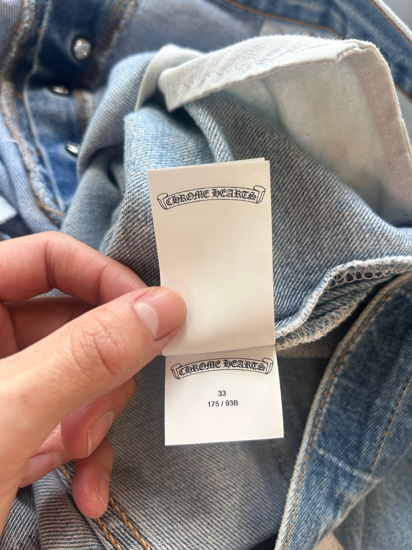 White Patch Levi's 501 Jeans