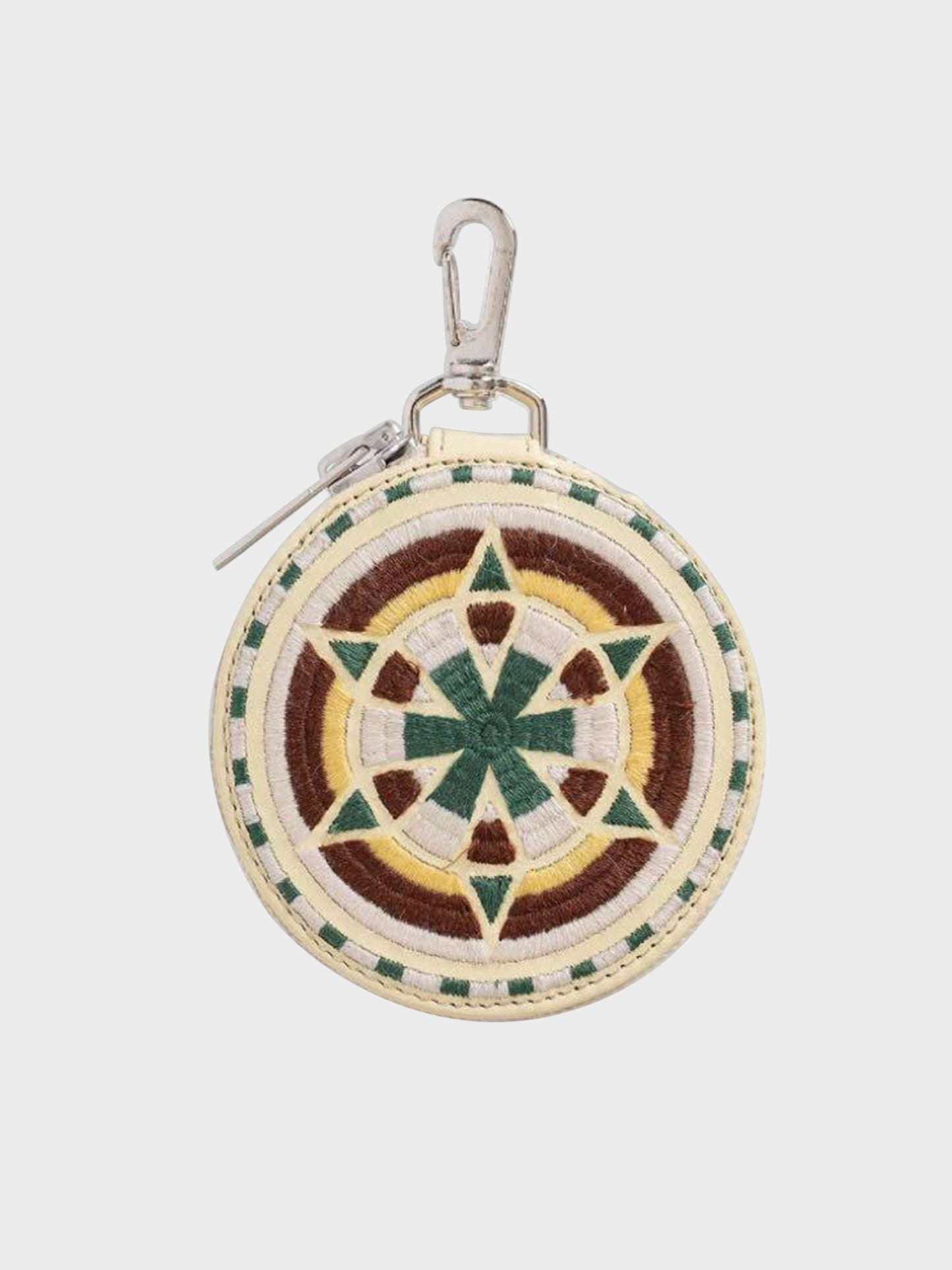 1/50 Tan & Green Coin Pouch