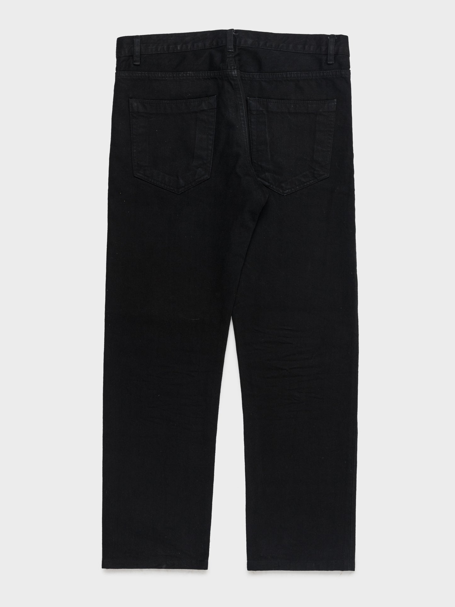 Straight Black Jeans