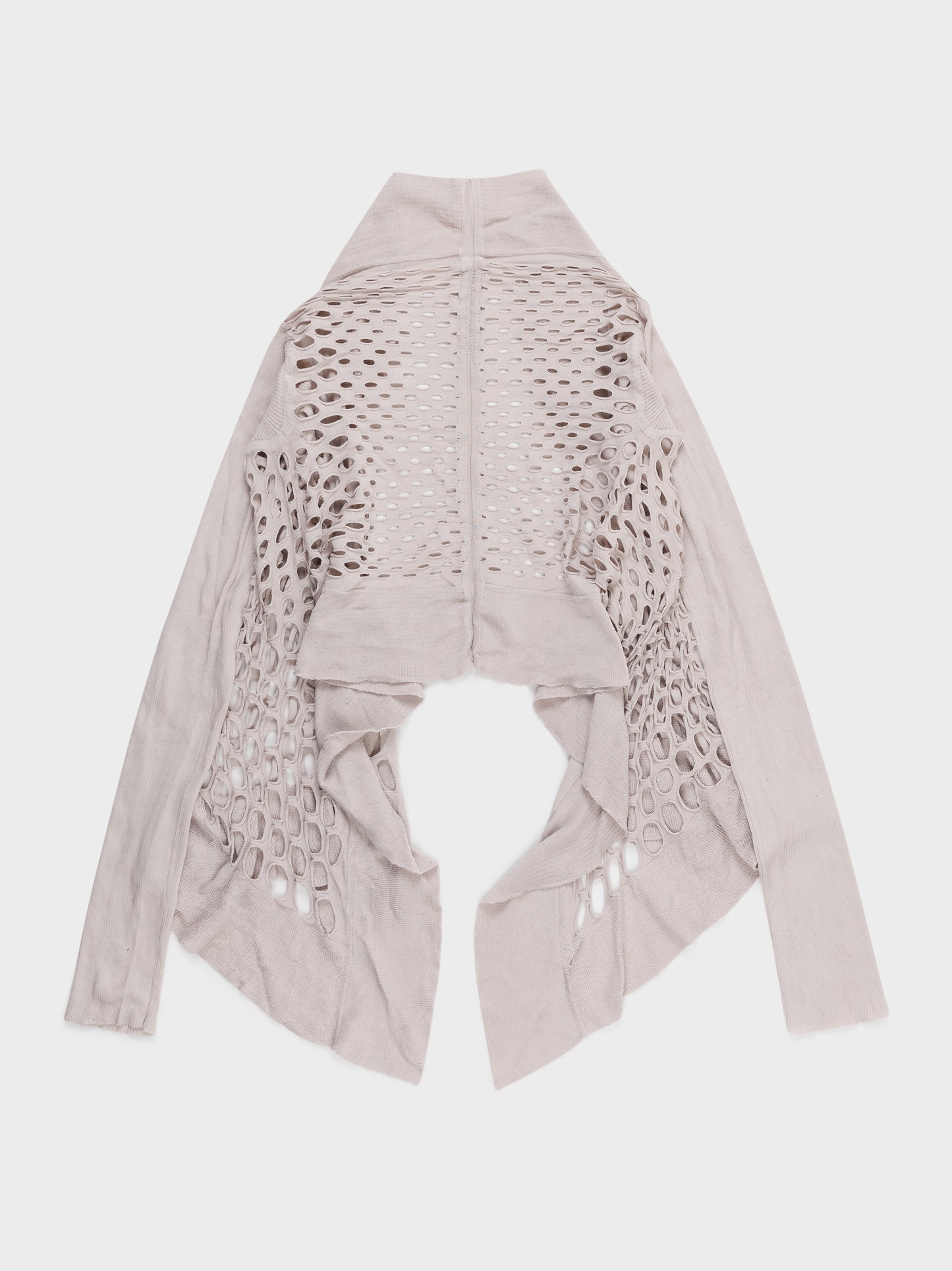 Perforated Pearl Cardigan