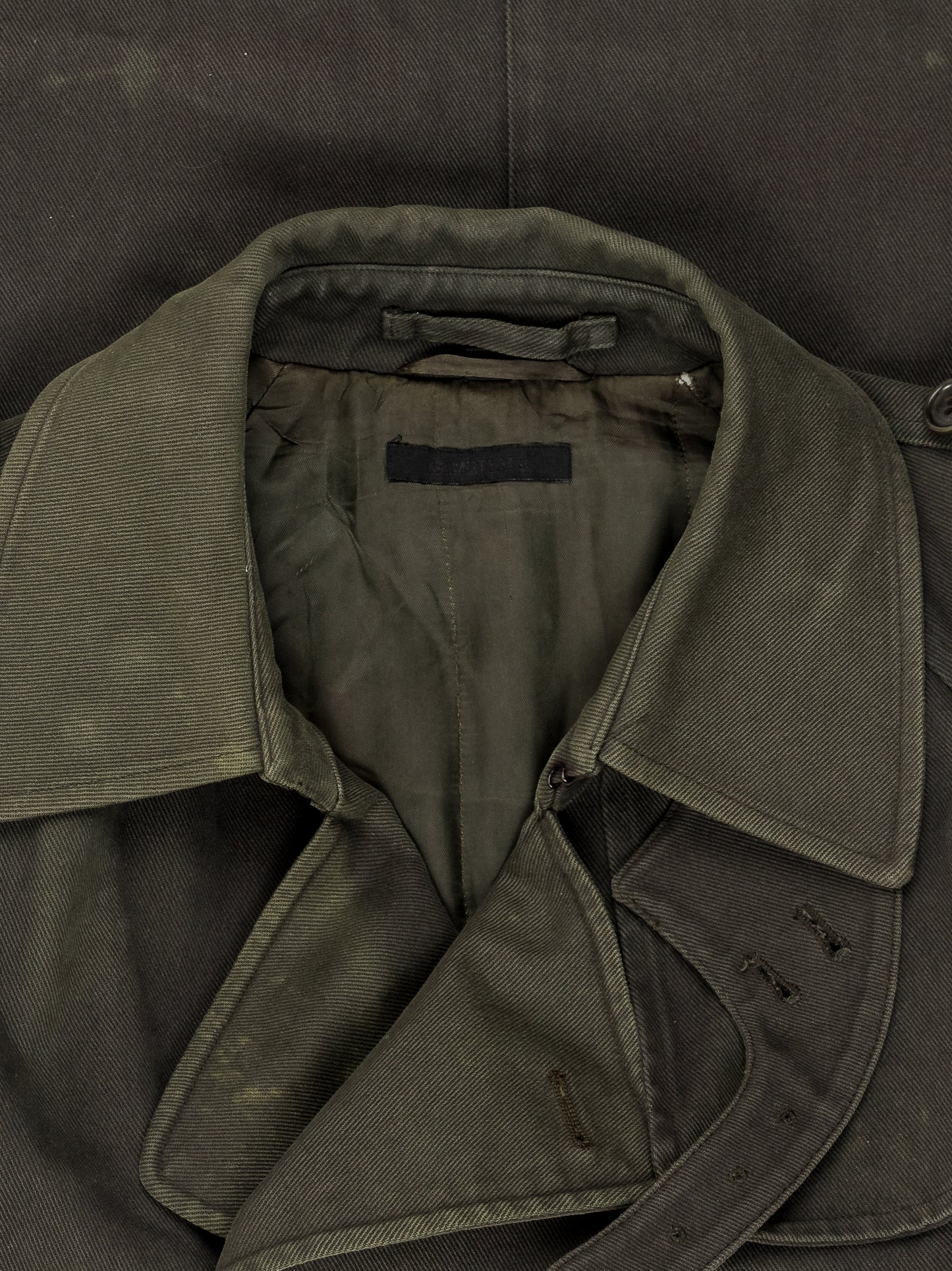 Double Breasted Overcoat