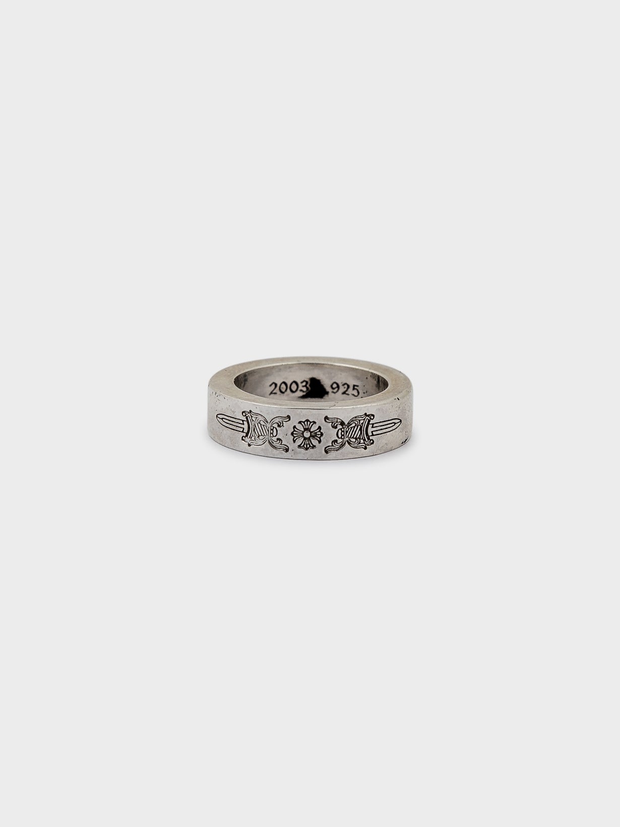 6MM Double Dagger Ring