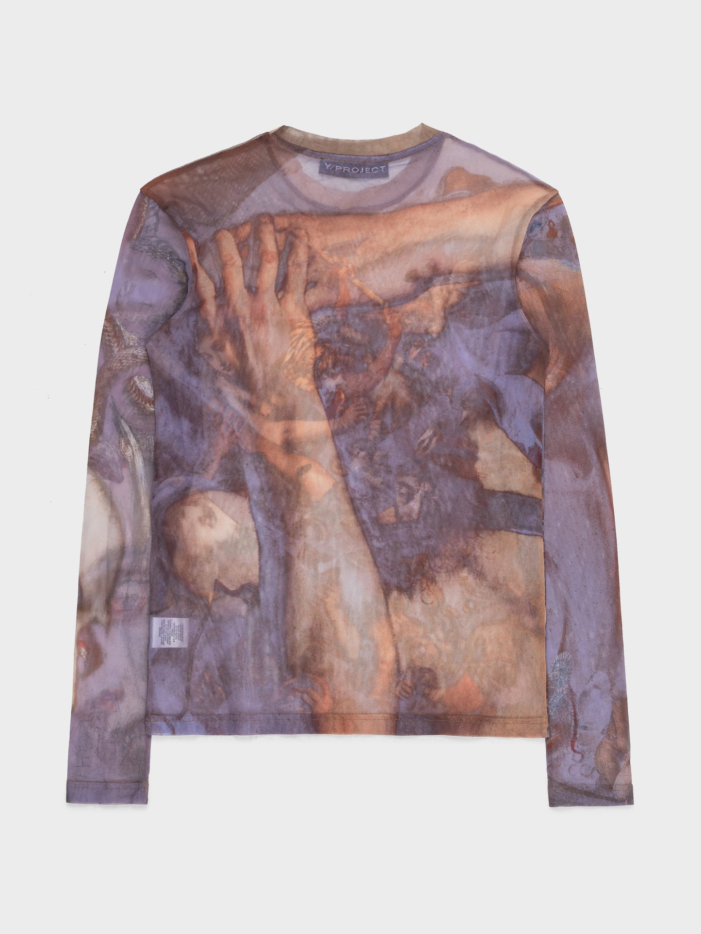 Renaissance Semi Sheer Long Sleeve T-Shirt