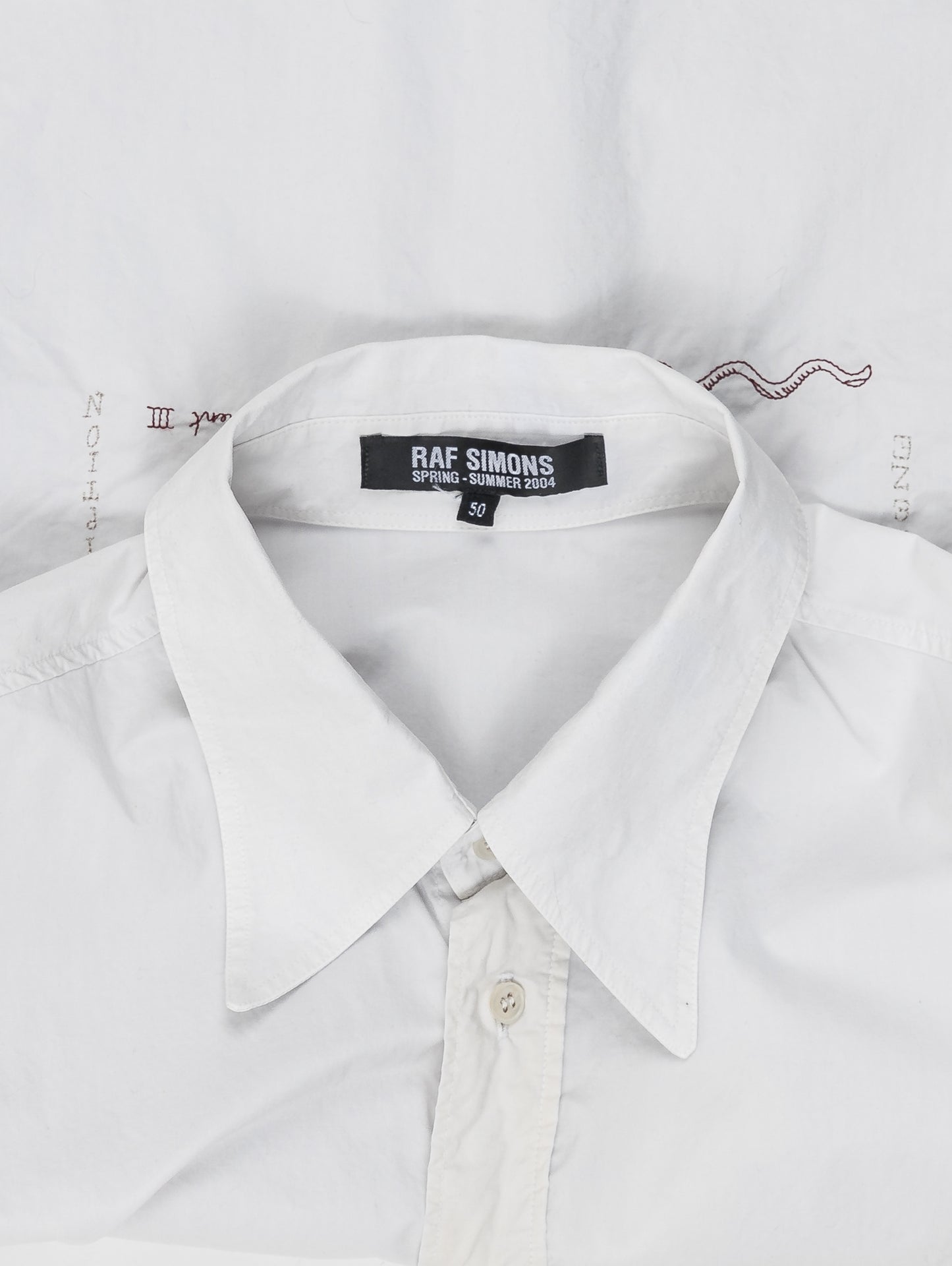 ‘May the Circle be Unbroken’ Acid Embroidered Button Up