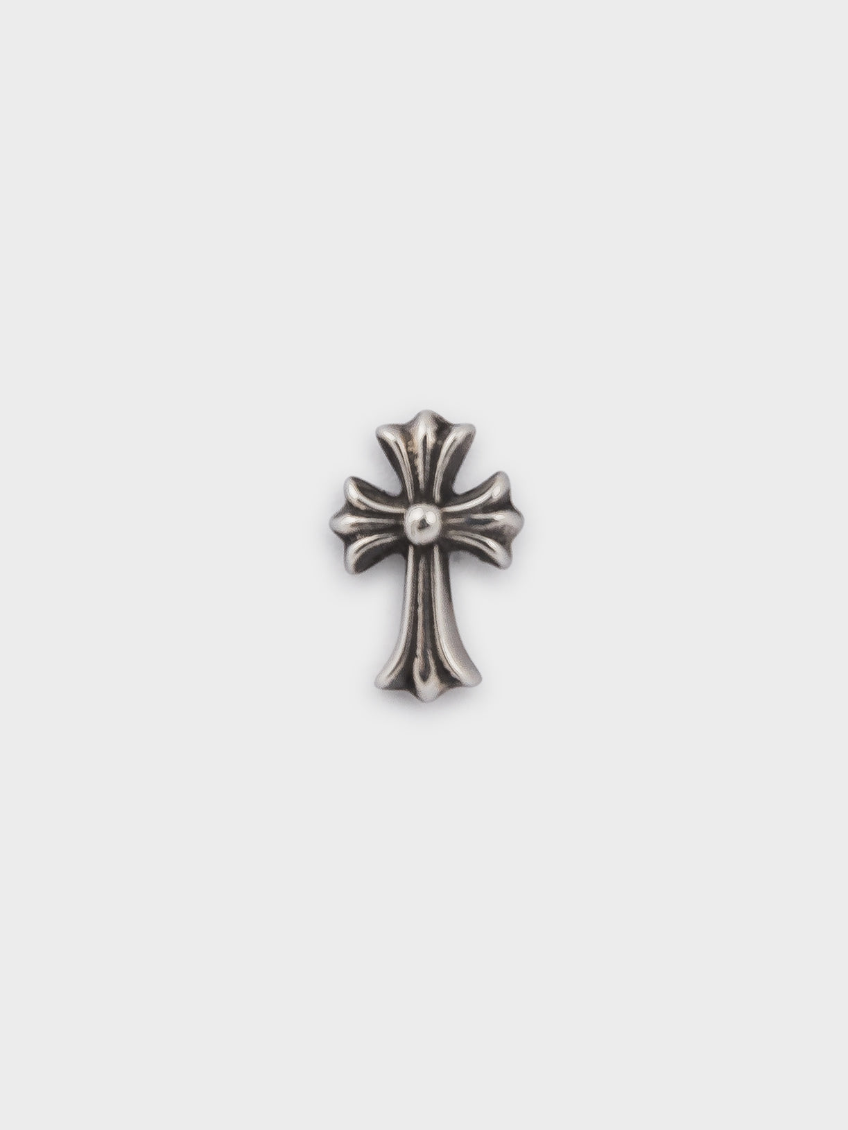 CHROME HEARTS BABY FAT CROSS DIAMOND EARRING