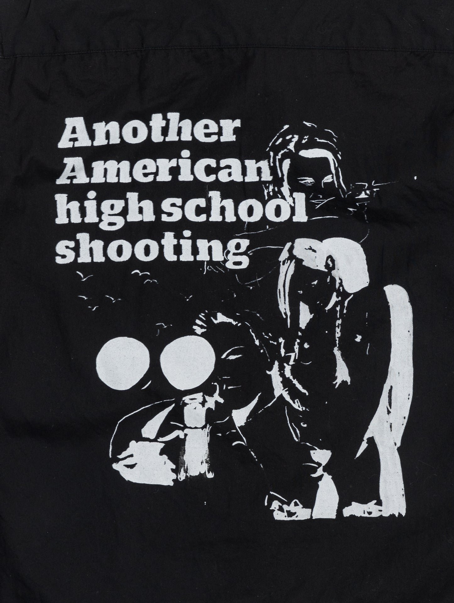 'High School Shooting' Button Up Shirt