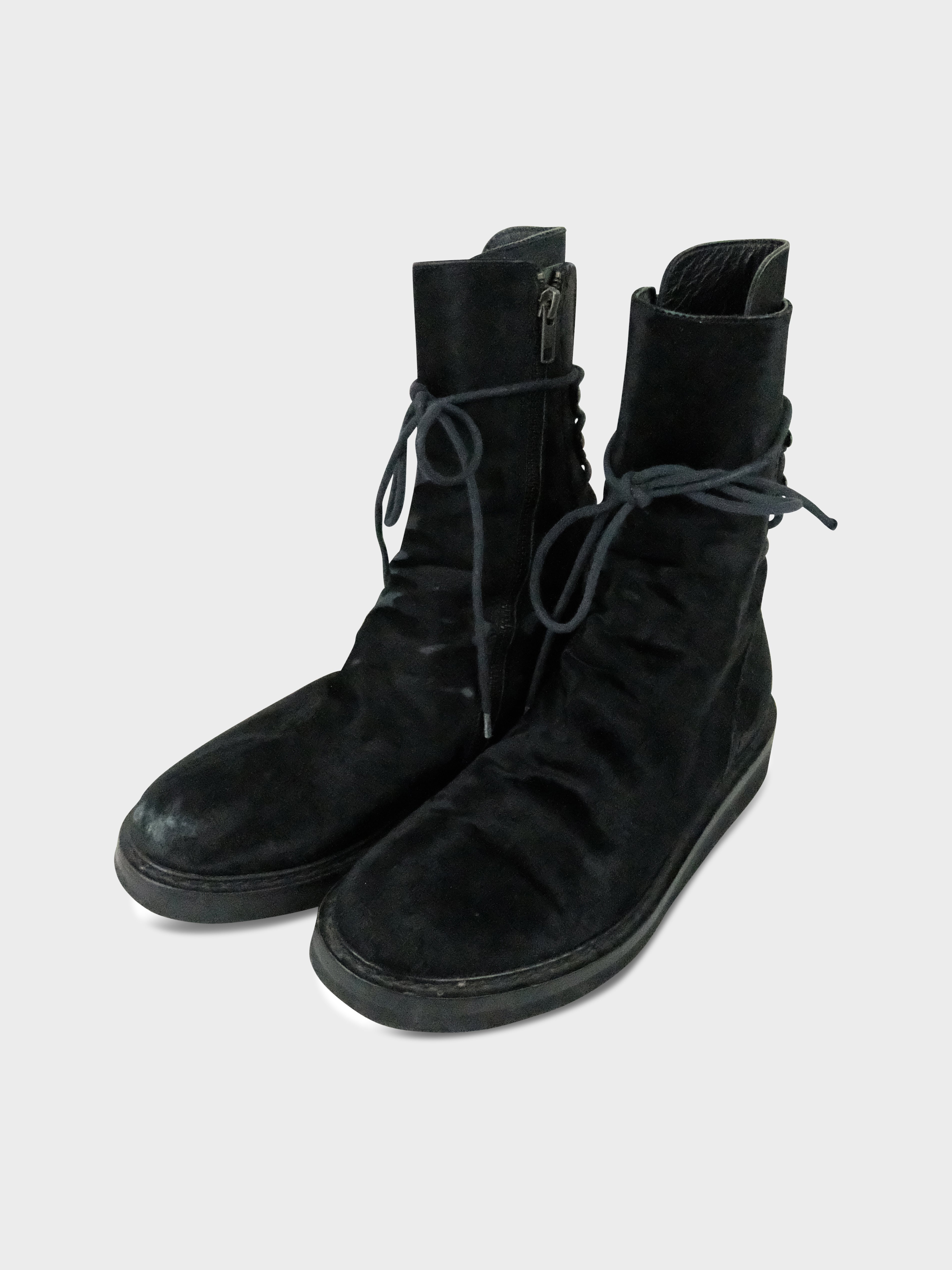 Buy Ann Demeulemeester Pony Hair Vitello Boots Online at Groupie