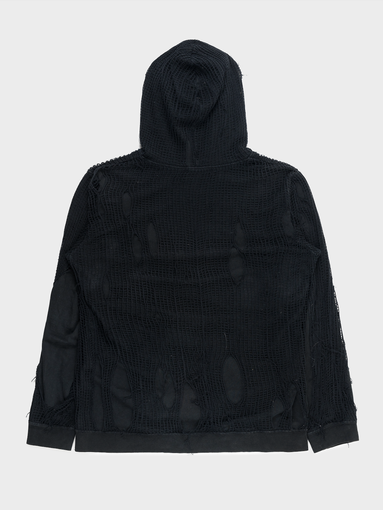Ripped Net Hoodie