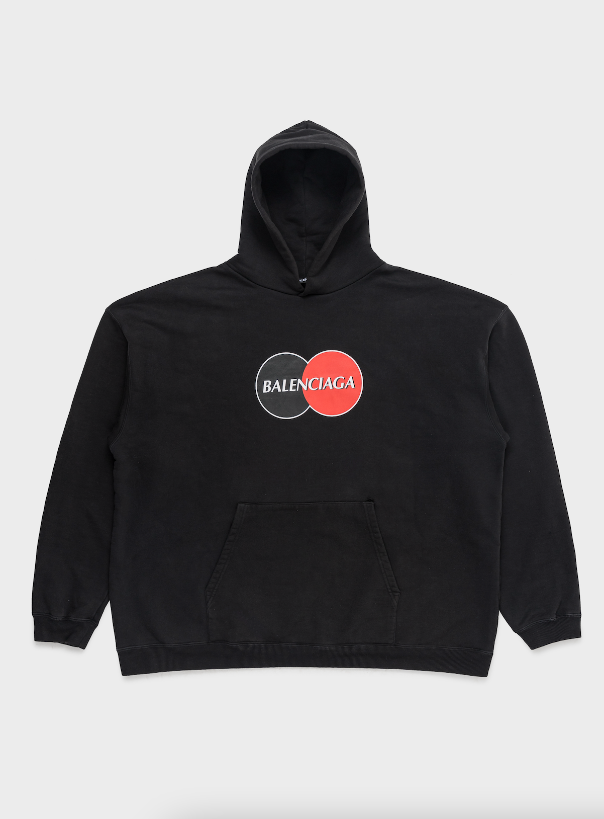 Oversized Mastercard Logo Hoodie