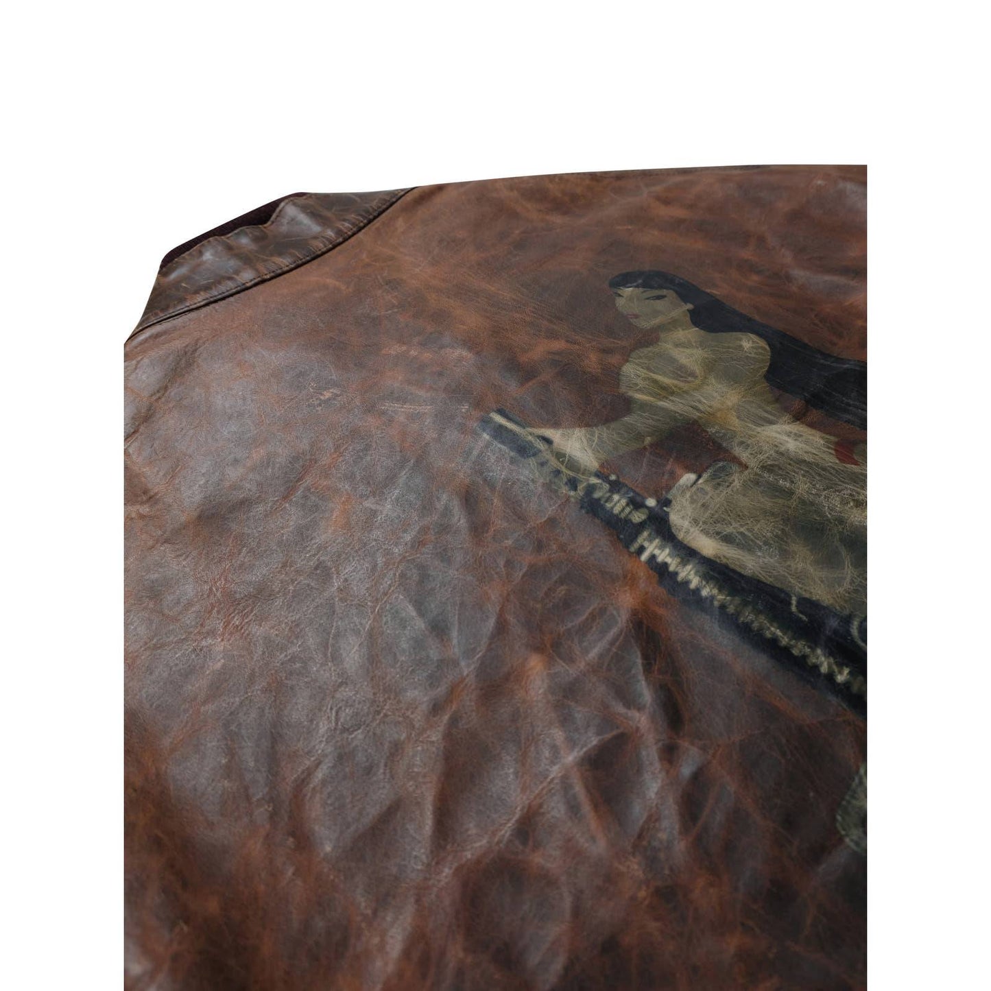 Justin Davis Pin-up Leather Jacket - Groupie