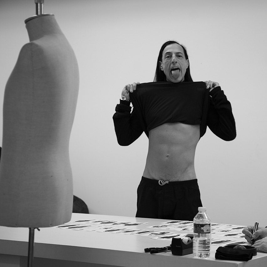 How Rick Owens Expresses His Creativity Through Materials