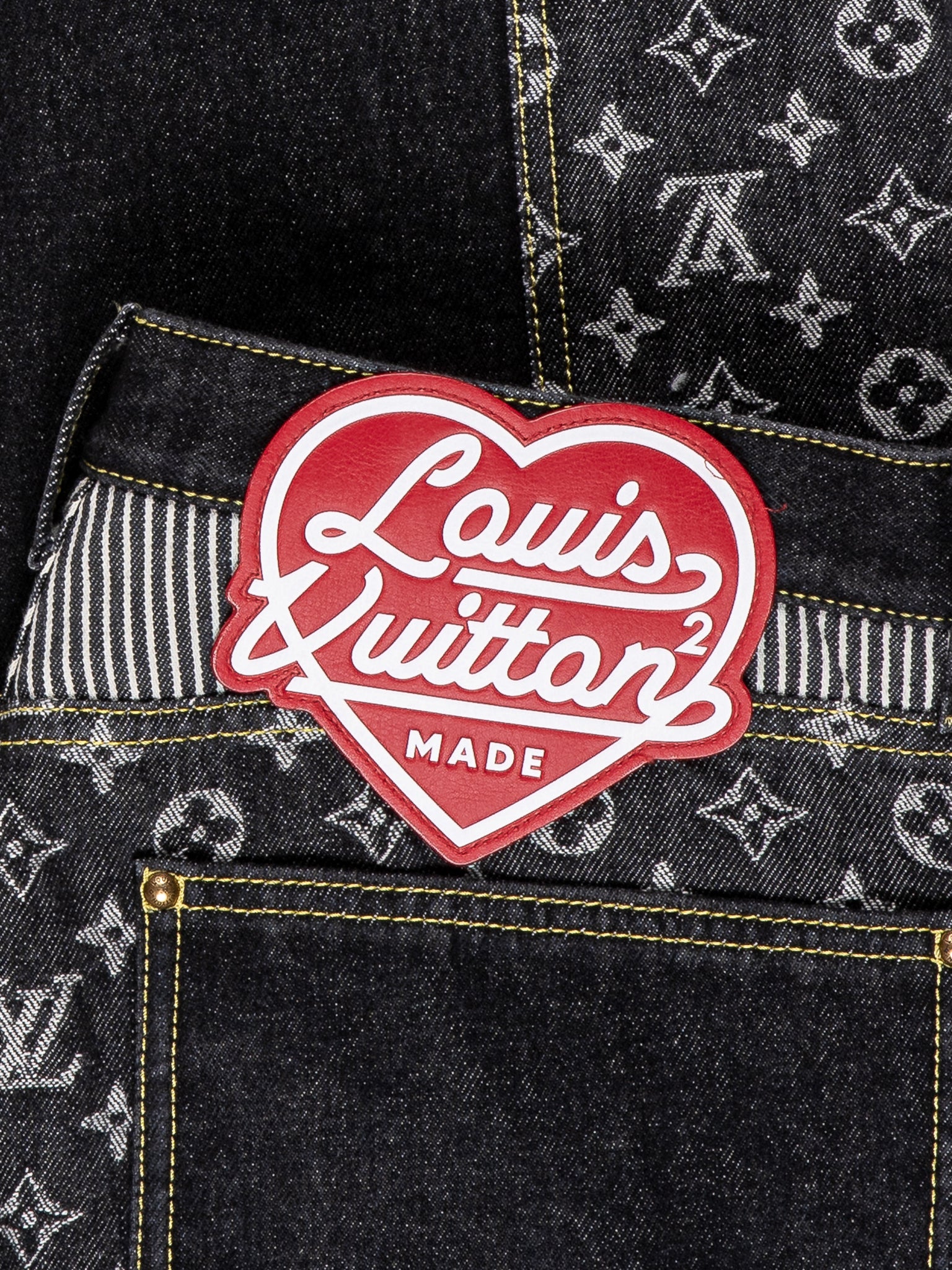 Louis Vuitton Graffiti Monogram Jeans