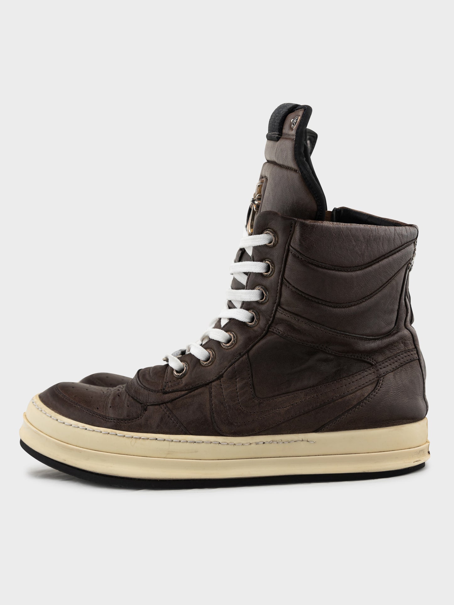 1/1 Rick Owens Chocolate Leather Dunks