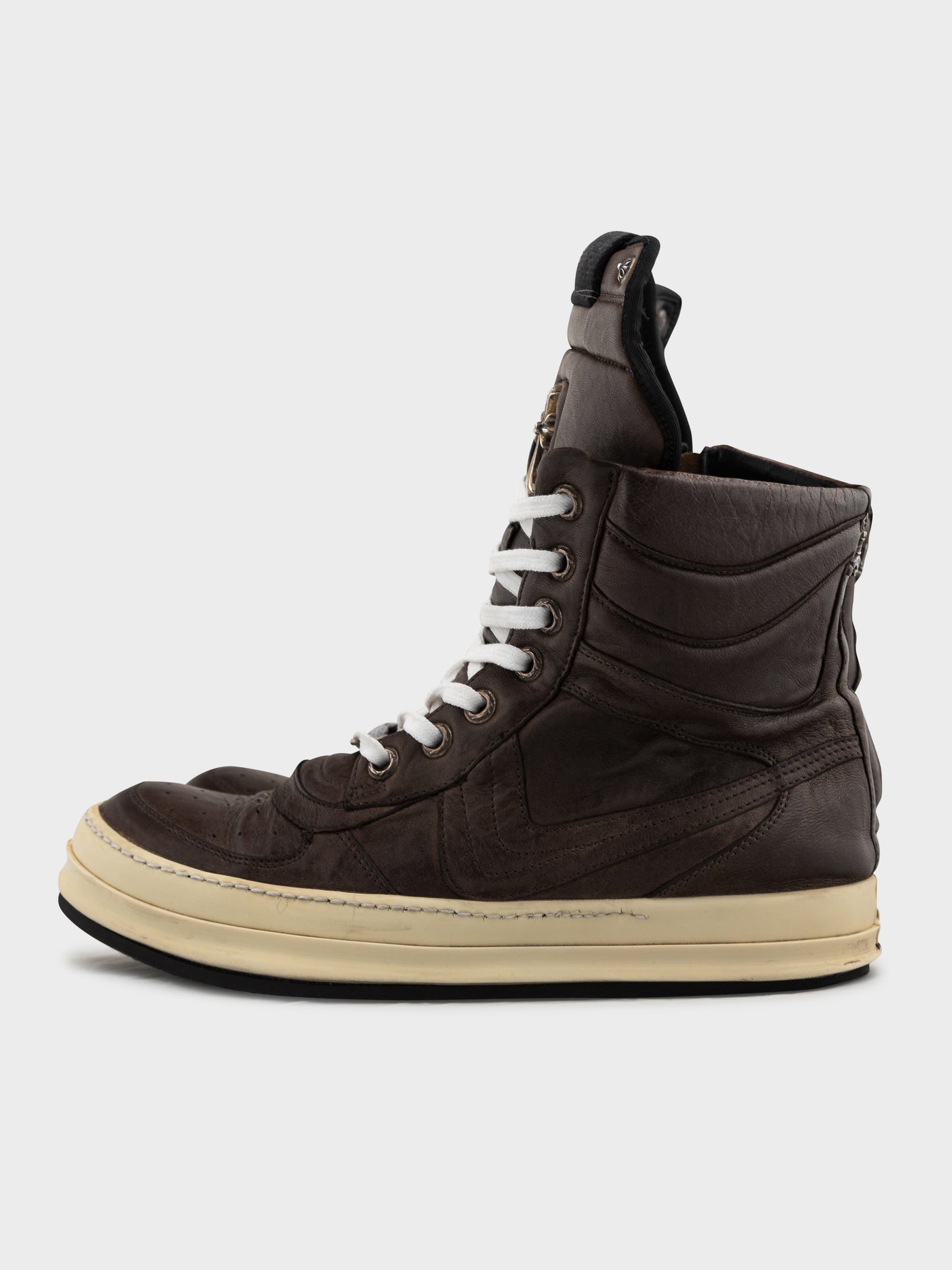 1/1 Rick Owens Chocolate Leather Dunks