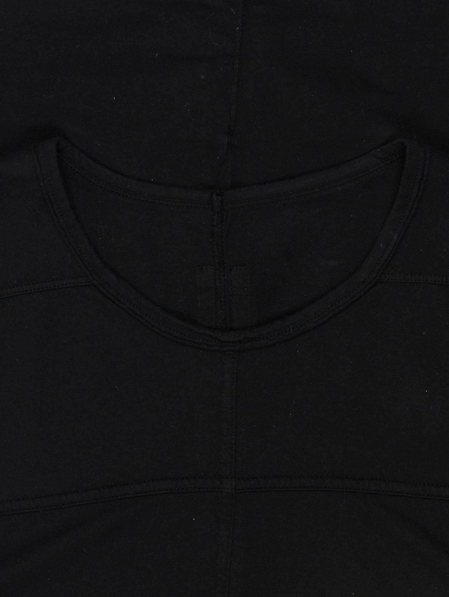 Paneled Black Long-sleeve