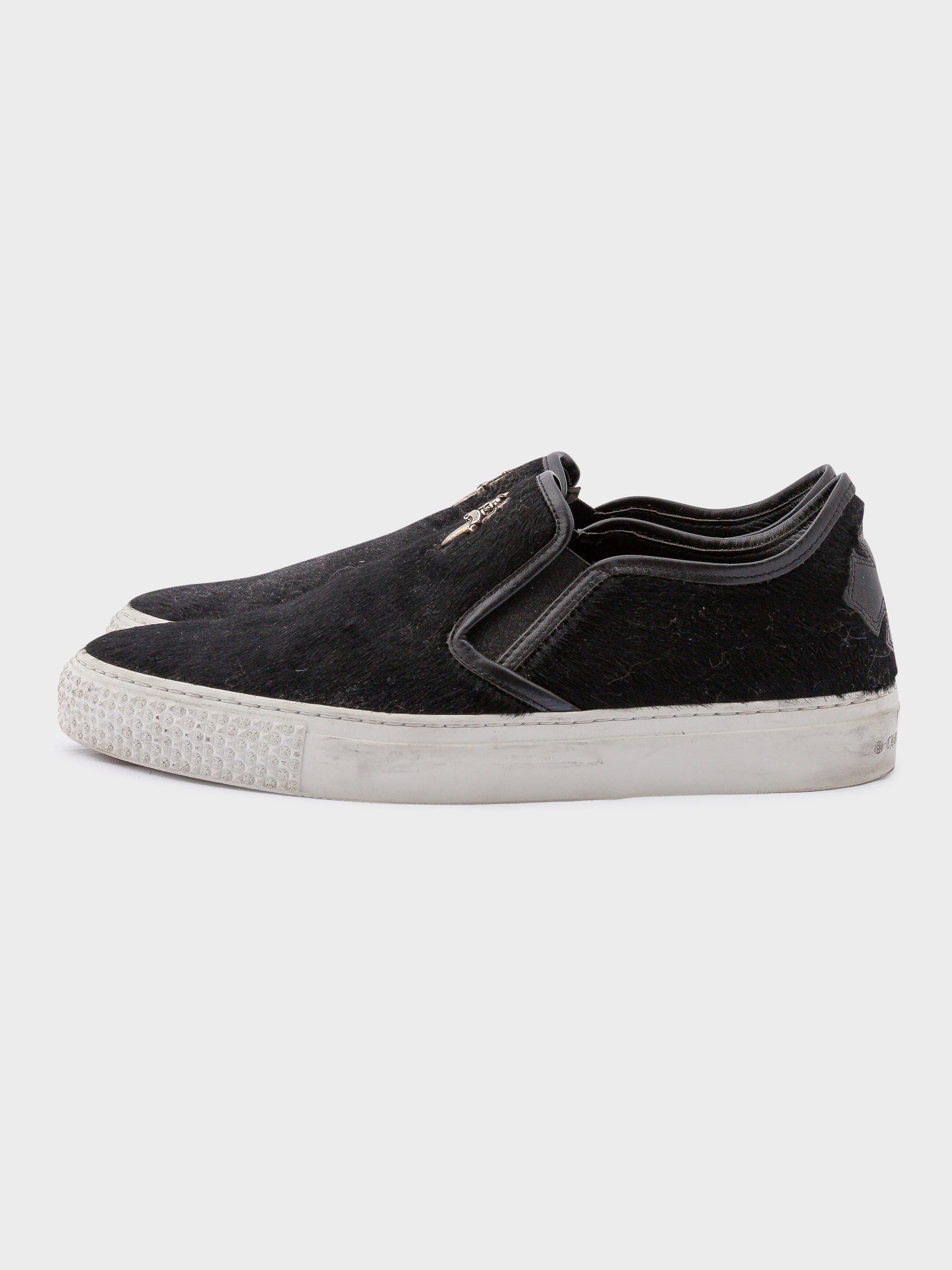 Pony Hair Slip Ons - Groupie