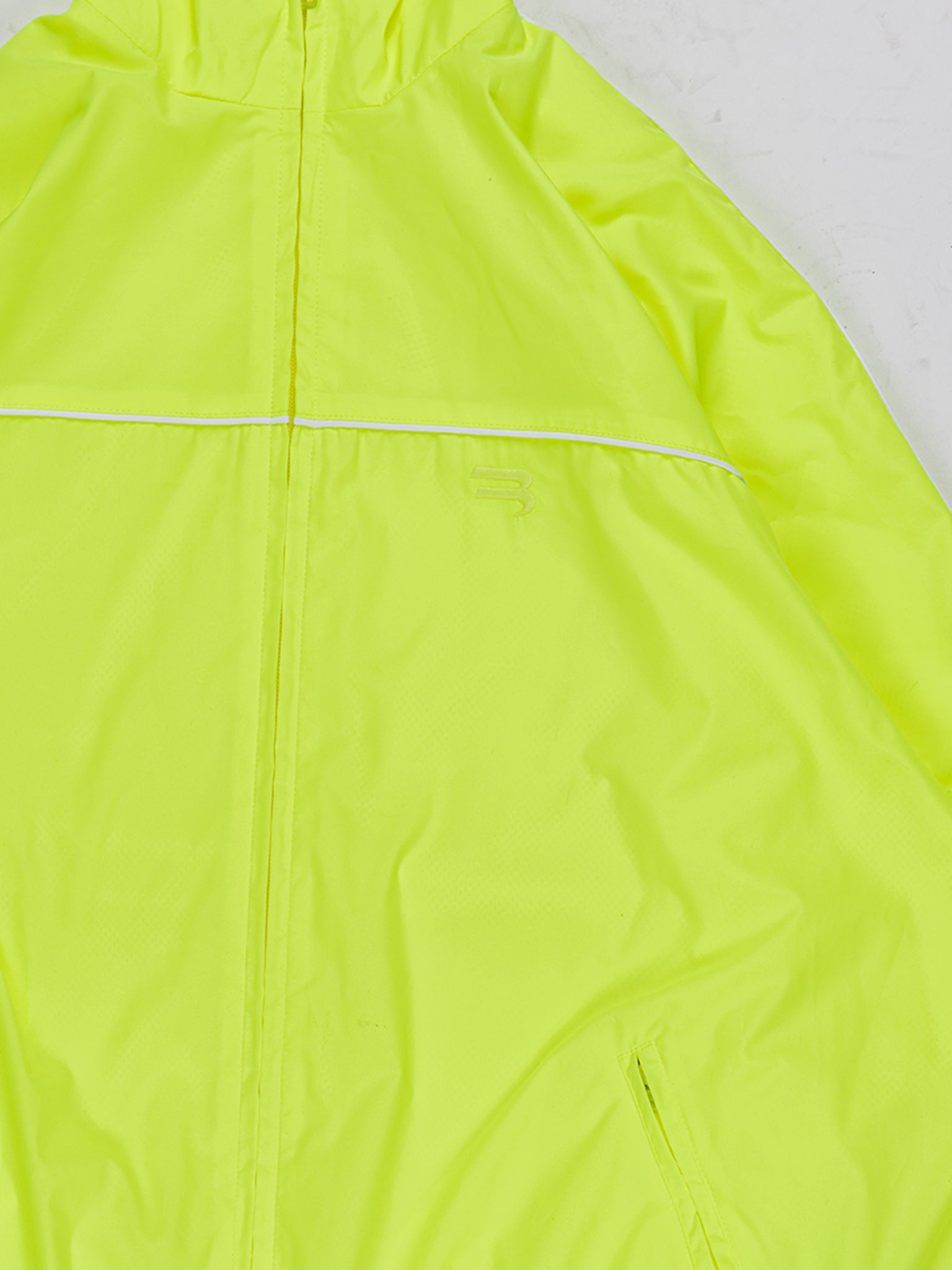 Neon yellow hotsell track jacket