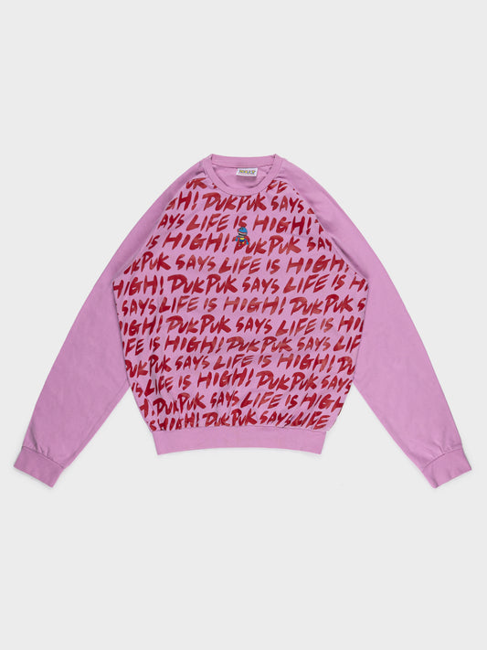 'Life is High' Crewneck Sweatshirt