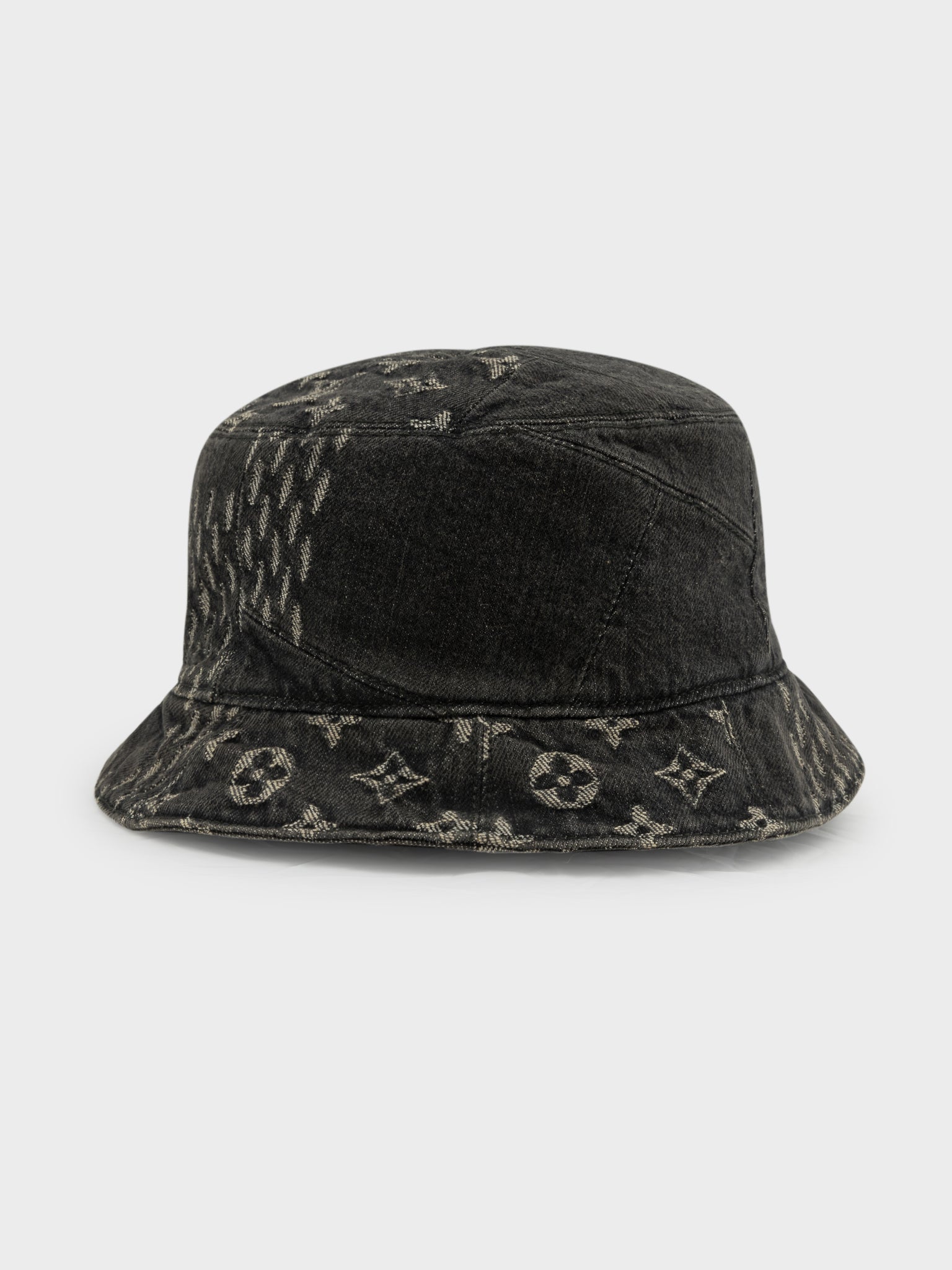 Buy Louis Vuitton Nigo Patchwork Monogram Bucket Hat Online at Groupie