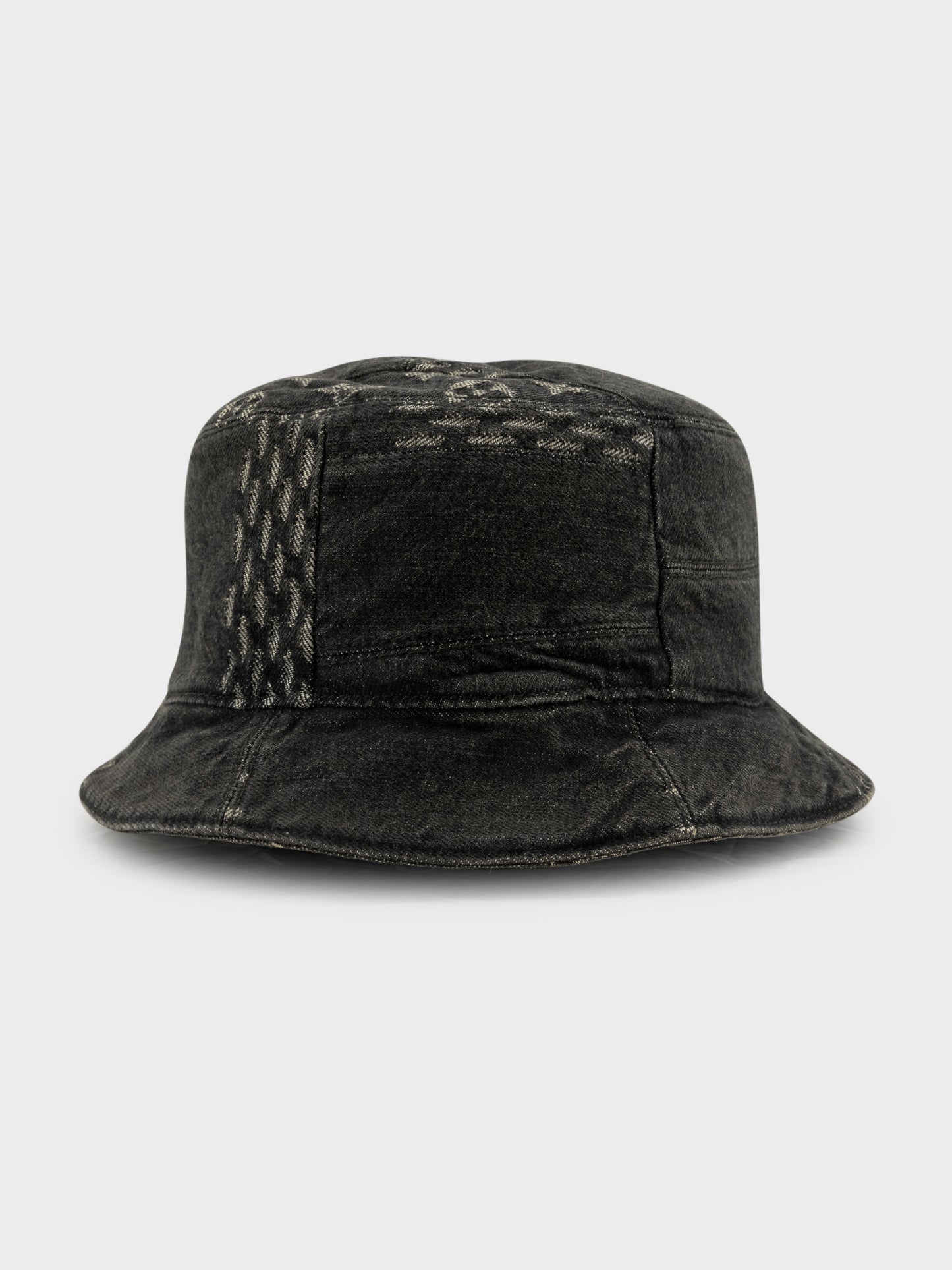 Nigo Patchwork Monogram Bucket Hat