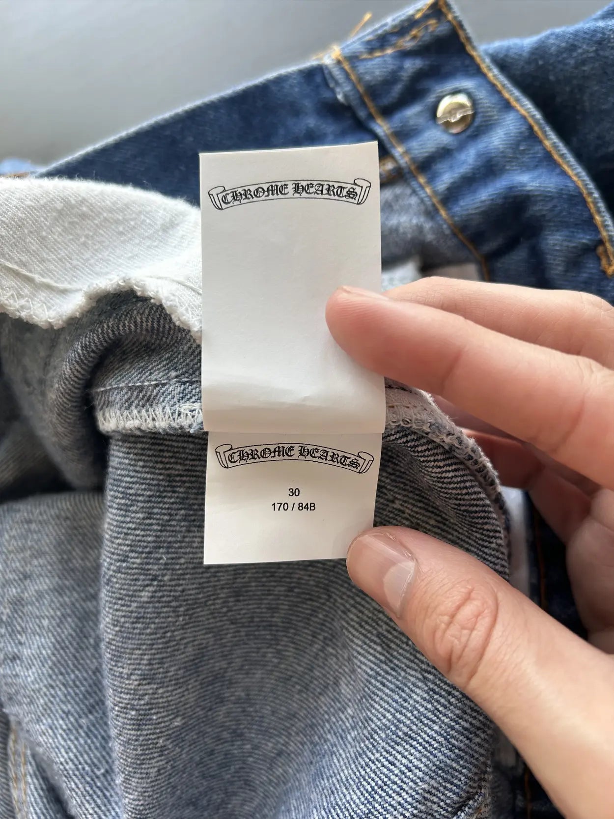 Classic Levi’s Patched Jeans