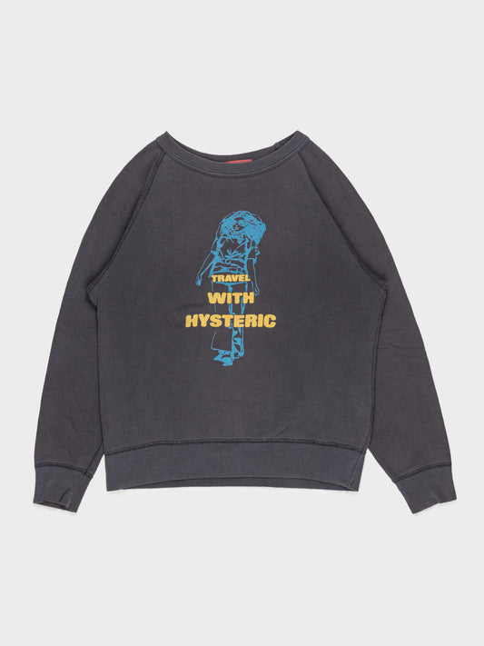 Travel with Hysteric Crewneck