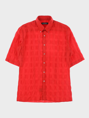 Pattern Button Down Shirt