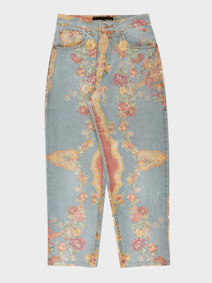 Baroque Floral Jeans