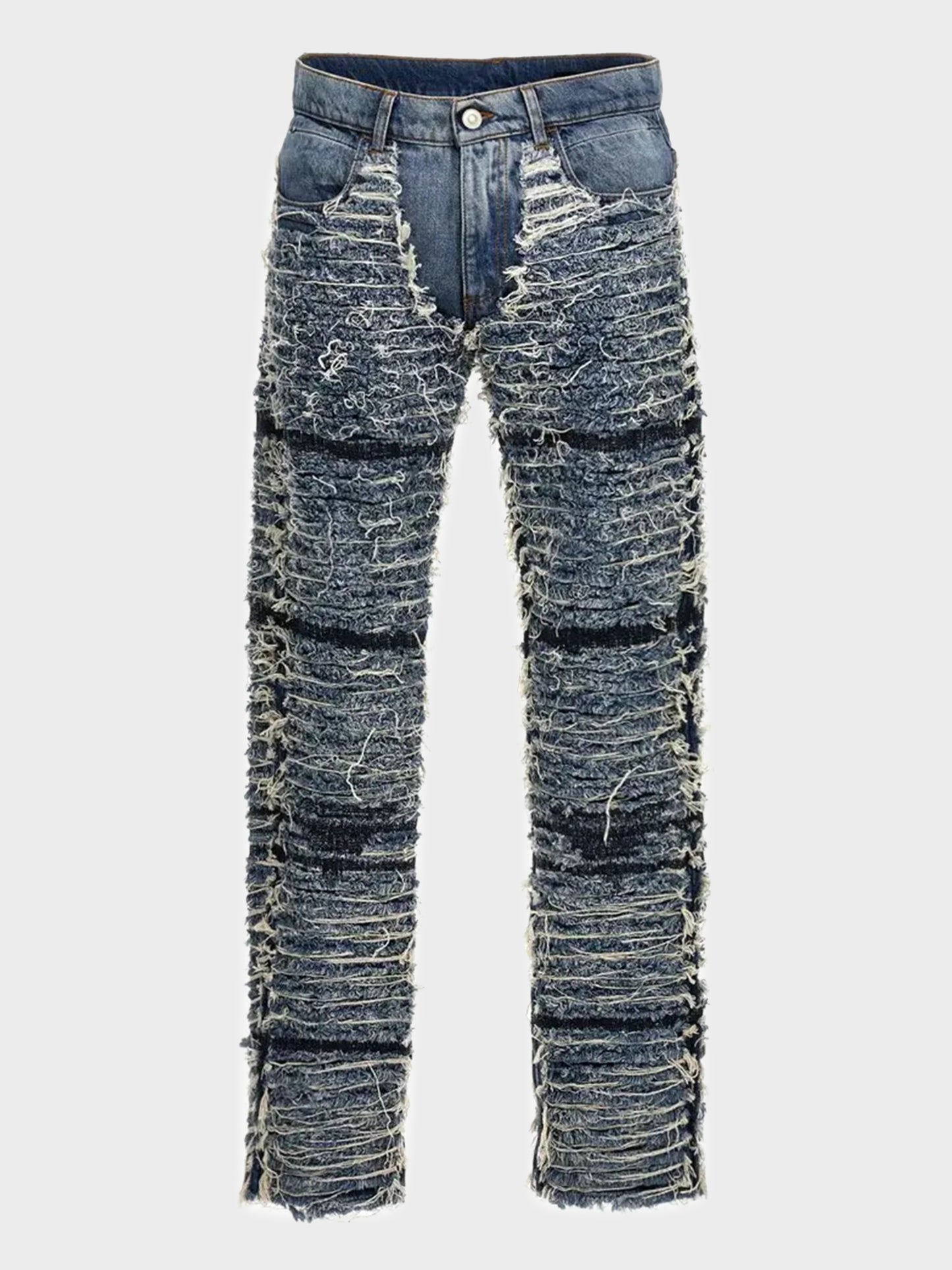 Blackmeans Shredded Jeans