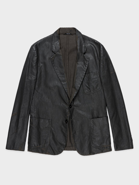 Painted Cotton Blazer