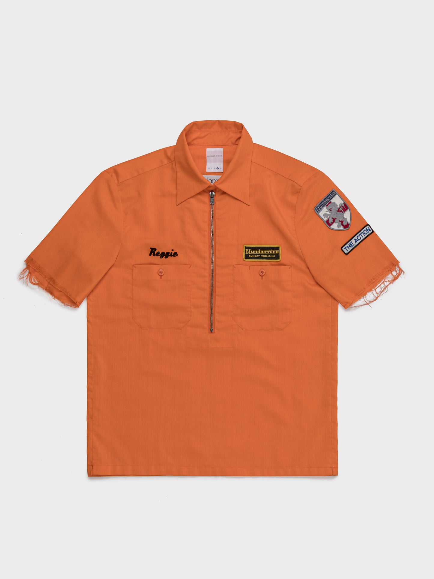 Patched Mechanic Shirt