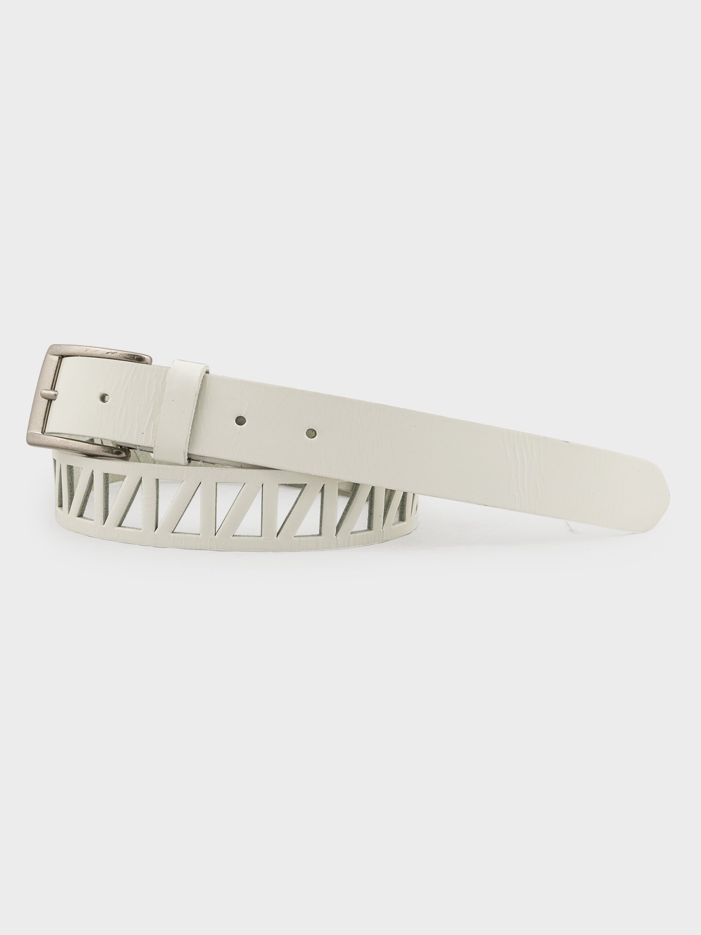 Abstract Cut Out Belt