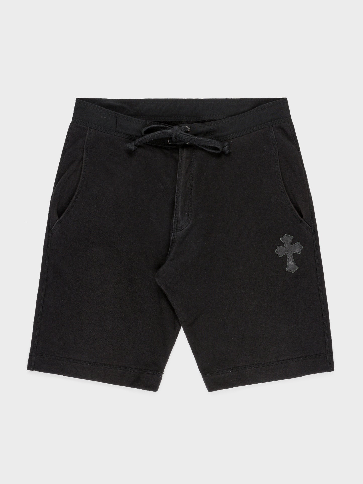 Cross Patch Sweat Shorts – Groupie