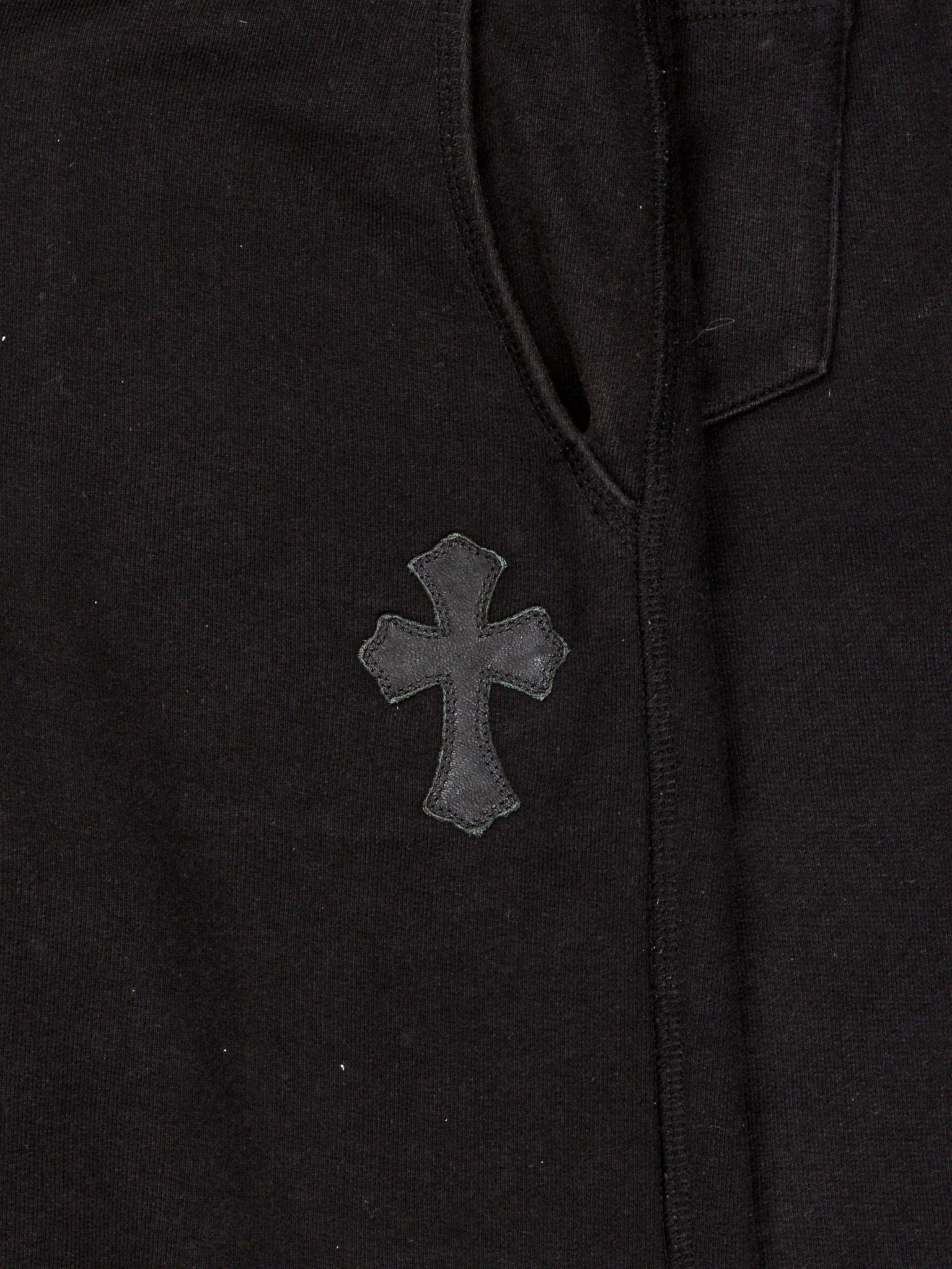 Legit check on chrome hearts cross patch zip up hoodie : r