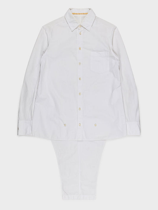 Button Flap Dress Shirt
