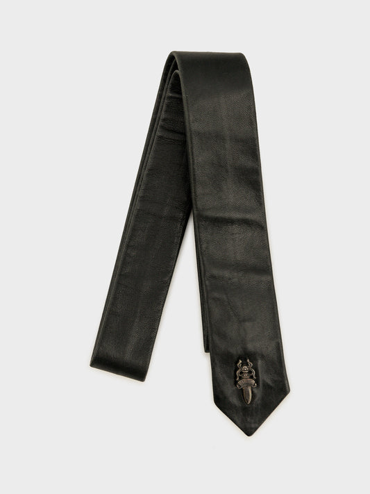 Leather Dagger Tie