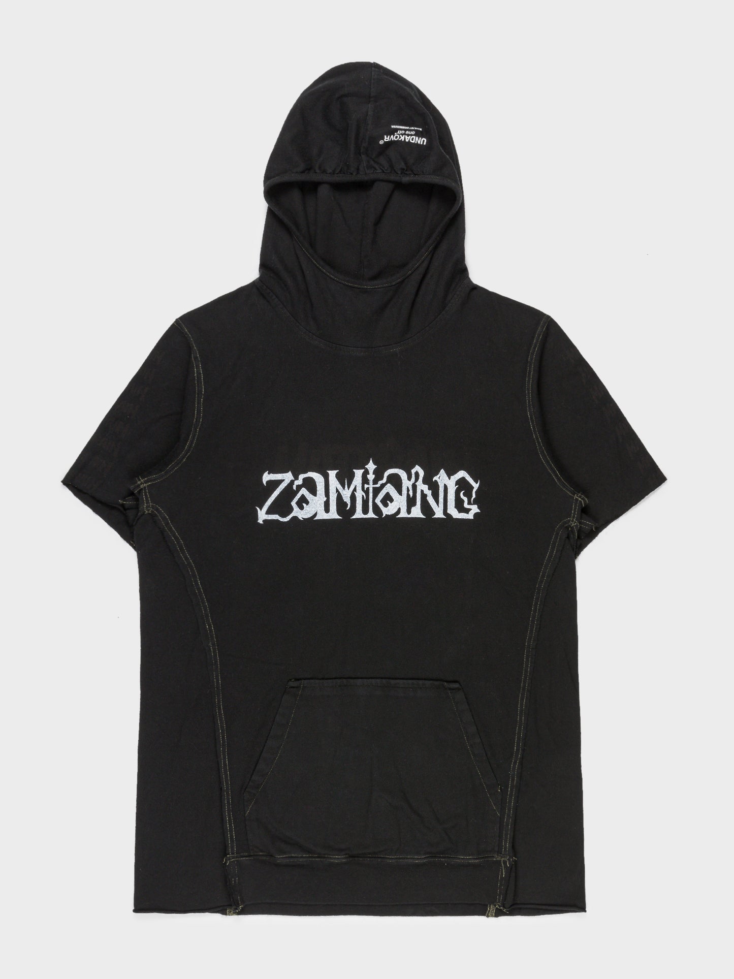 One-off Reconstructed "Zamiang" Short Sleeve Hoodie