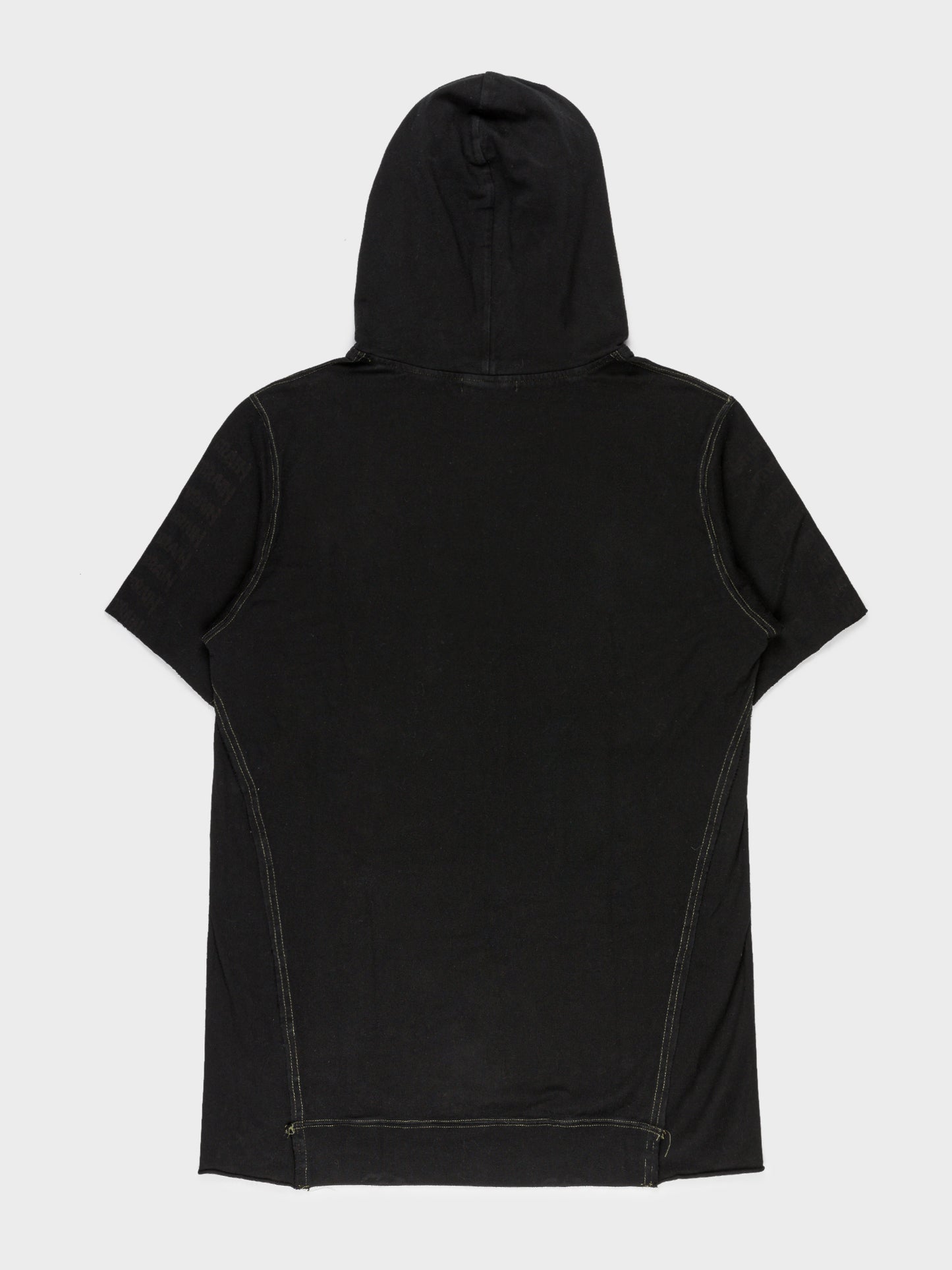 One-off Reconstructed "Zamiang" Short Sleeve Hoodie