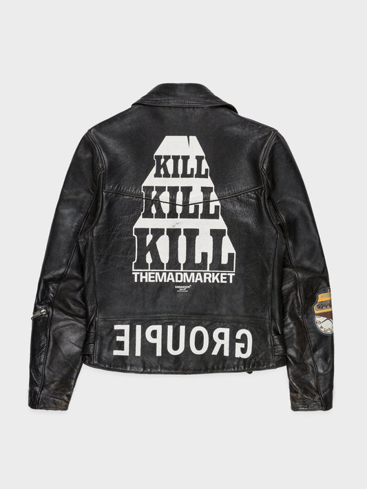 One-Off 'THE MAD MARKET' Leather Jacket