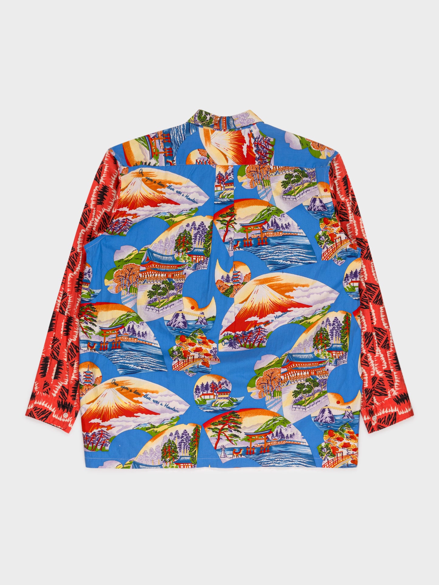 Scenic Japanese Zip Up Shirt