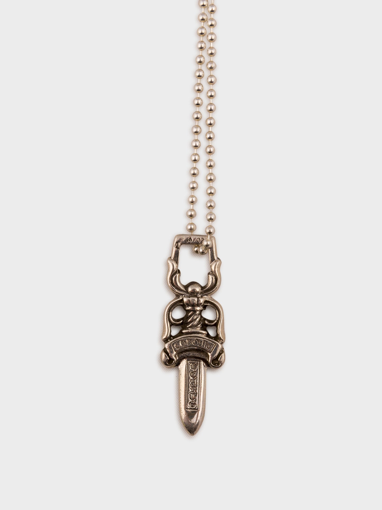 Large Dagger Zipper Pendant