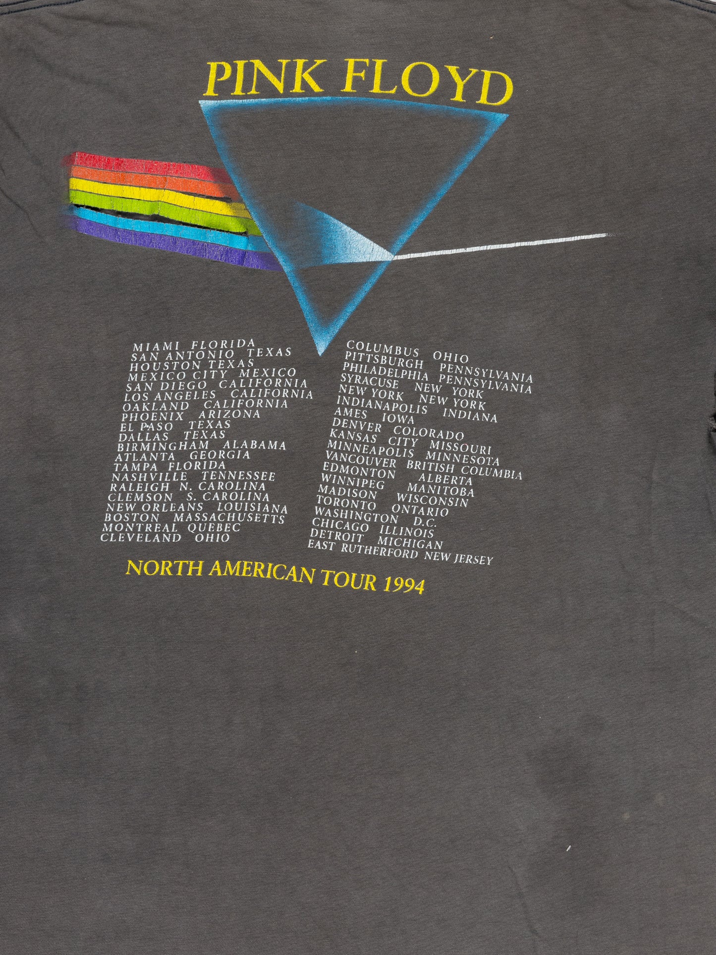 Vintage Pink Floyd Tour T-Shirt