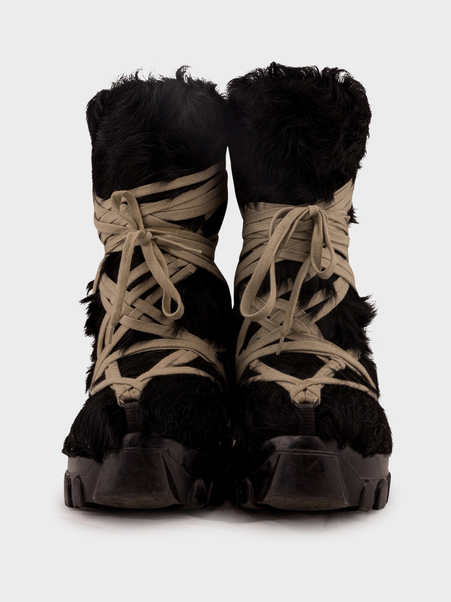 Fur Lunar Megalace Boots