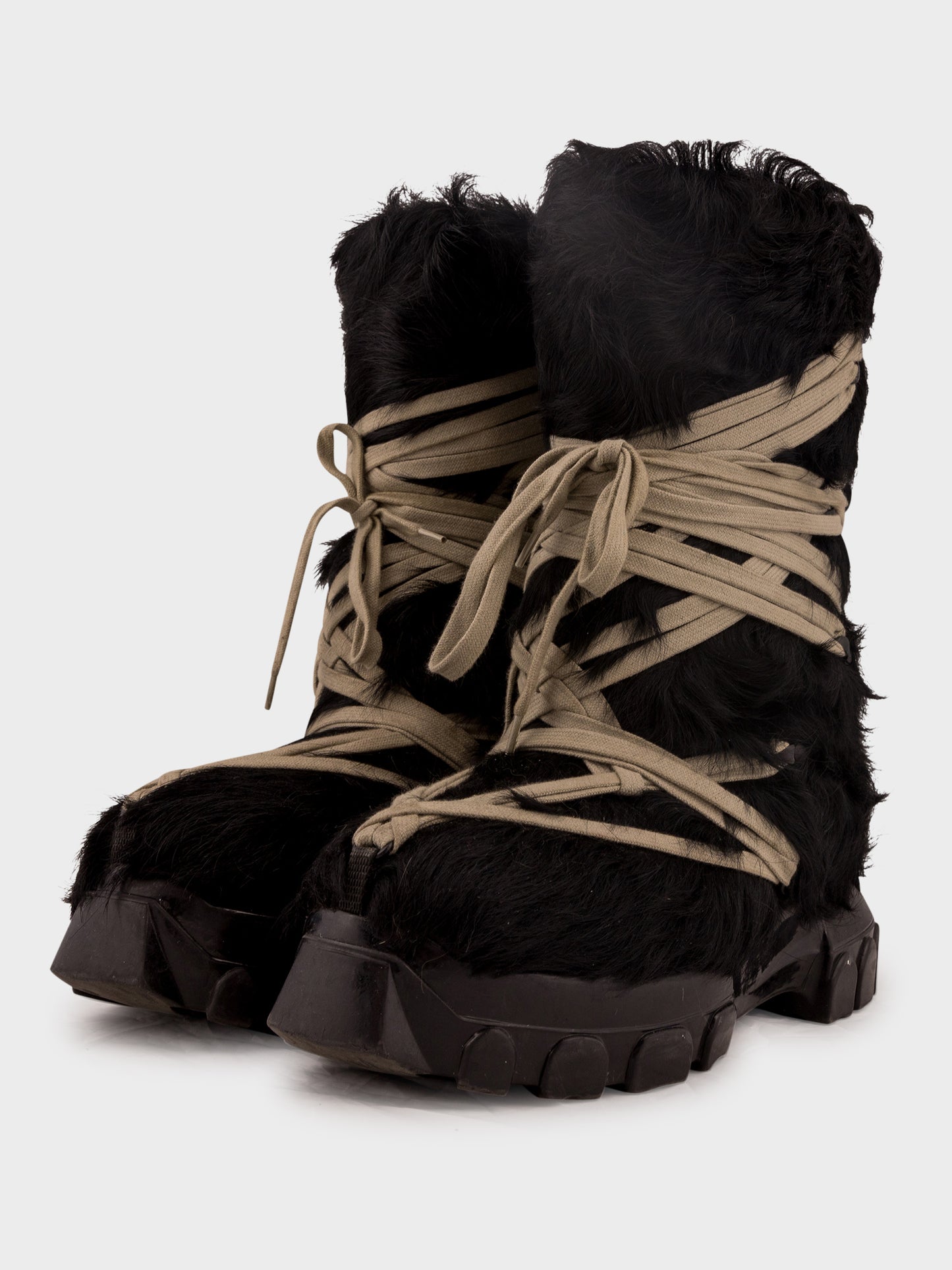 Fur Lunar Megalace Boots