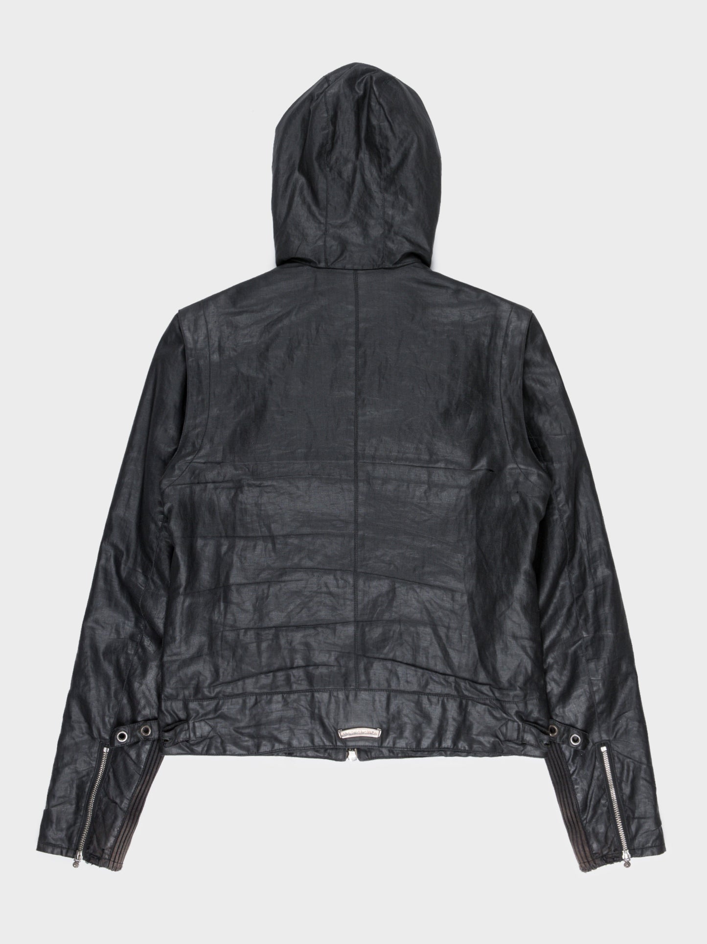 Waxed Hooded Jacket