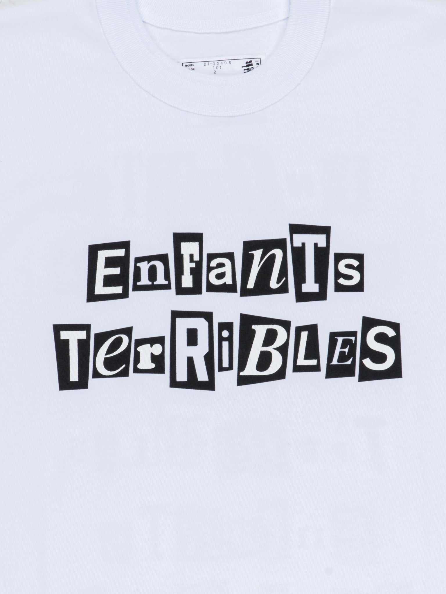 Enfant terrible t shirt hot sale