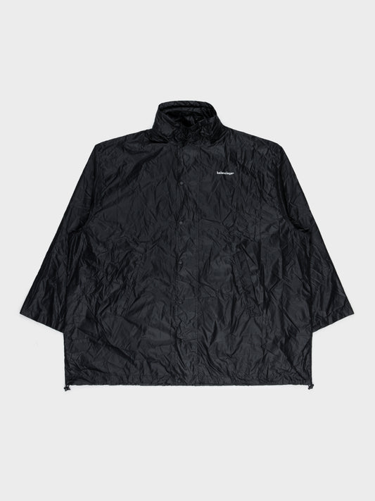 Crinkled Oversized Windbreaker