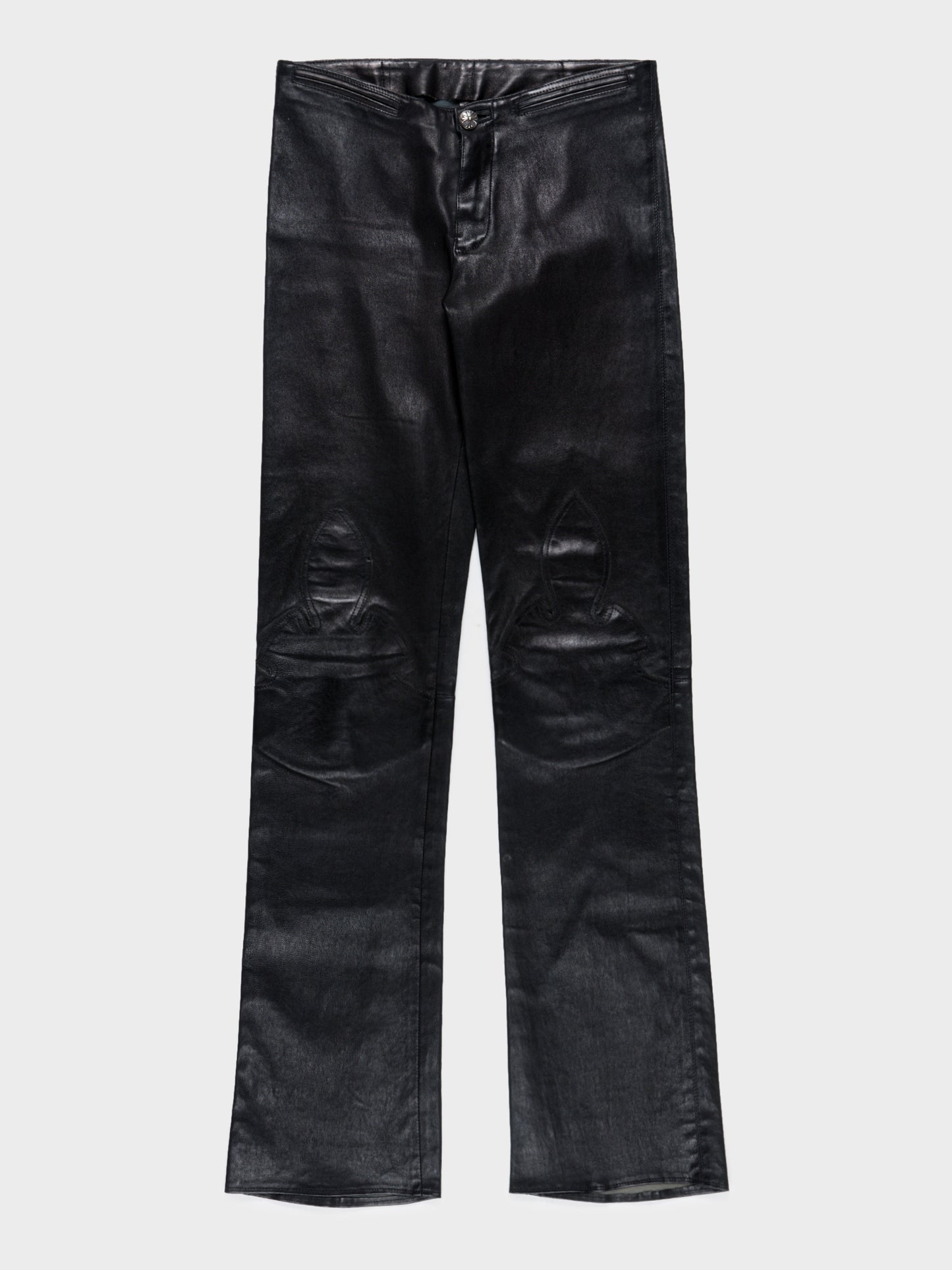 Leather Flerknee Trousers